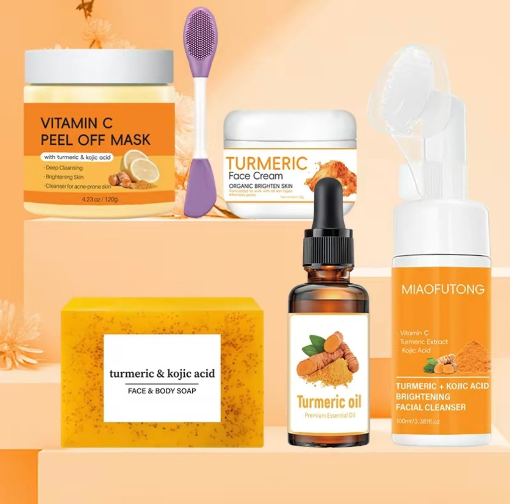 Turmeric 6-Piece Skin Care Set
